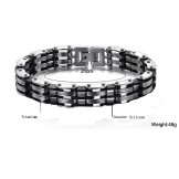 Dependable Performance Male Classic Titanium Bracelet 