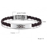 Quality and Quantity Assured Female Titanium PU Bangle 