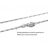 Quality and Quantity Assured Female Gold Seeds Platinum Plating Titanium Chain 