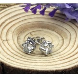 High Quality Female Allergy Free Platinum Plating Titanium Earrings 