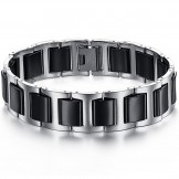 World-wide Renown Tungsten Ceramic Bracelet