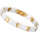 Quality and Quantity Assured Female Tungsten Ceramic Bracelet 