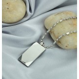 Selling Well all over the World Male Tungsten Ceramic Necklace 