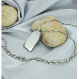 Selling Well all over the World Male Tungsten Ceramic Necklace 