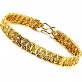 Durable in Use Female 18K Gold-Plated Bracelet 