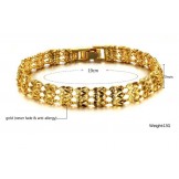 High Quality Female 18K Gold-Plated Bracelet 