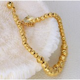 High Quality Female Ball Shape 18K Gold-Plated Bracelet 