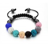 Superior Quality Female Ball Shape Crystal Drill Bracelet 