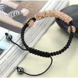 High Quality Female Ball Shape Crystal Drill Bracelet