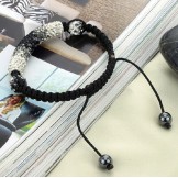 Complete in Specifications Female Ball Shape Crystal Drill Bracelet 
