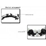 Reliable Quality Female Ball Shape Crystal Drill Bracelet 