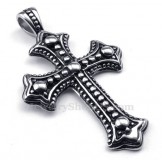 Titanium Cross Pendant Necklace (Free Chain)