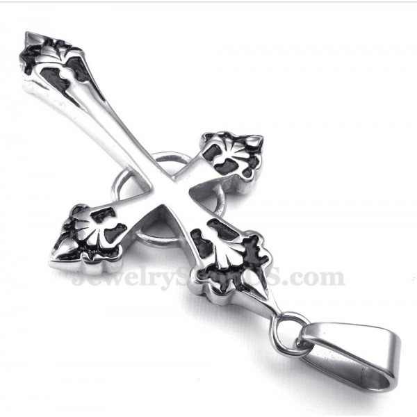 Titanium Loop Cross Pendant Necklace (Free Chain) - Titanium Jewelry Shop