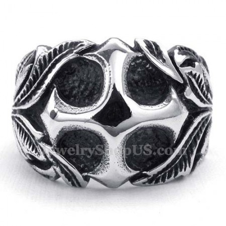 Titanium Cross Ring