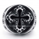 Titanium Cross Ring