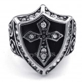 Titanium Cross Ring