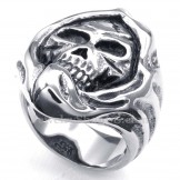 Titanium Skull Ring