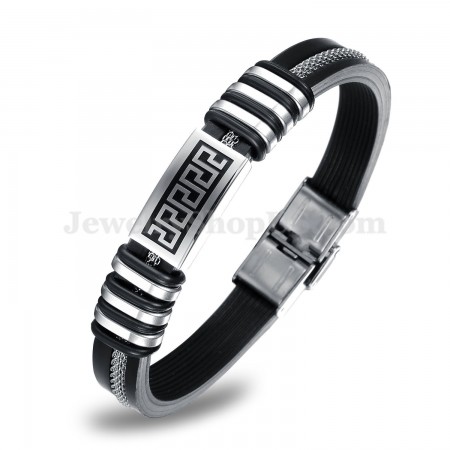 Graceful Men's Personality Titanium Bracelet C888 - Titanium Jewelry Shop