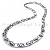 Exquisite Men's Titanium Necklace Chain