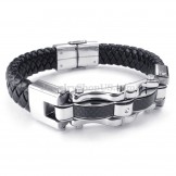 Gold Black Exquisite Titanium Bracelets for Men