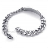 Men's Titanium Diamond Greek Meander Pattern Bracelet