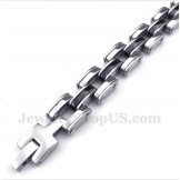 Men's Titanium Black Bracelet