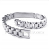 Men's Titanium Bracelet with Crystal